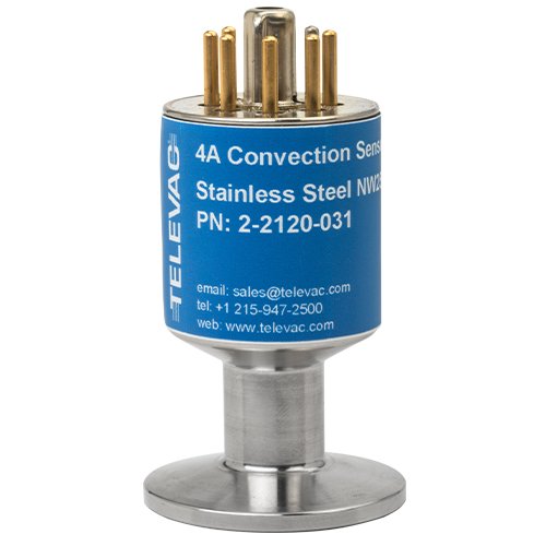 Televac® 4A Convection Gauge (Pirani) Vacuum Pressure Gauge