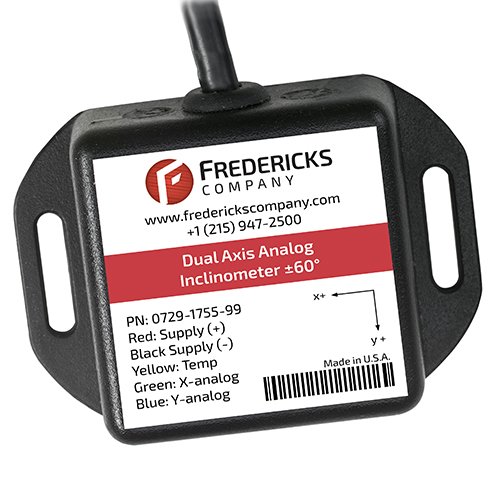 0729-1755-99 Dual-Axis Analog Inclinometer 0729-1755-99 Dual-Axis Analog Inclinometer