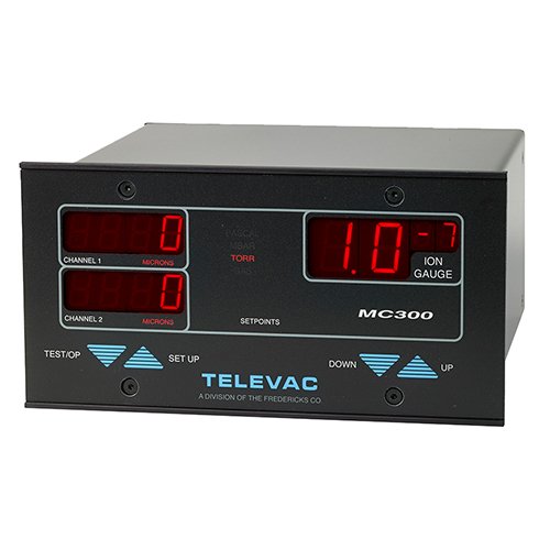 Televac MC300 진공 컨트롤러 - 1E-11 ~ 1E3 Torr - 프레드릭스 컴퍼니