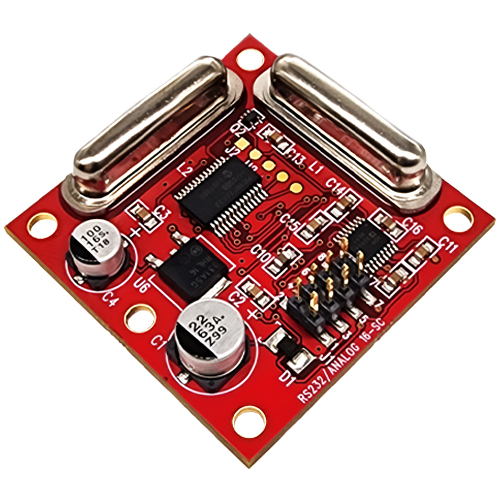 F203-00A-212-00 - ±3° Analog and RS-232 digital inclinometer