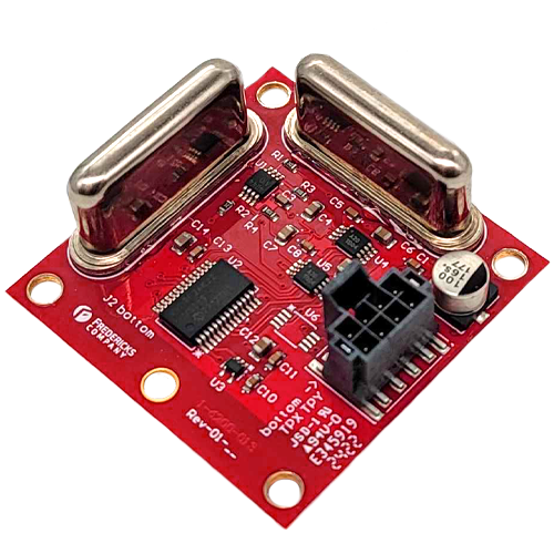 ±25º measurement range inclinometer with UART/TTL digital communications - Part Number: F225-00T-003-01