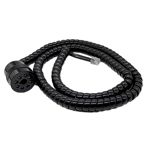 Coiled 2A Modular Connector Cable
