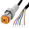 ApexTwo™ 1' DTF13 to Flying Leads Cable