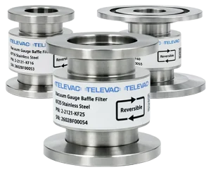 Televac® Vacuum Gauge Baffle Filters